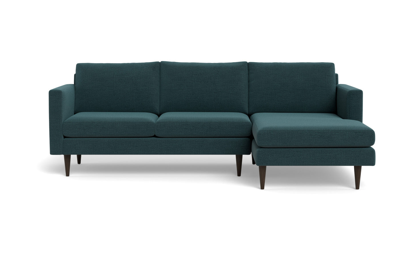 Wallace 98" Untufted Right Chaise Sectional - Elliot Sunflower
