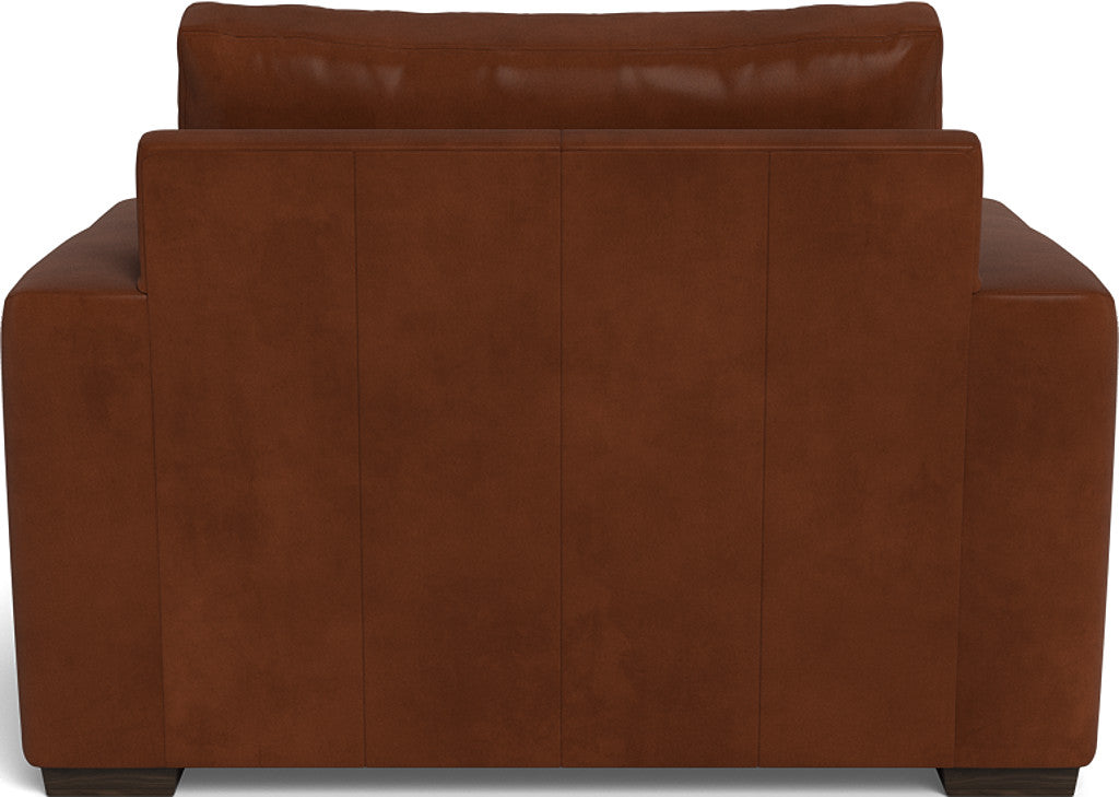 Mas Mesa 52" Deep Leather Arm Chair - Ever-Last Leverage