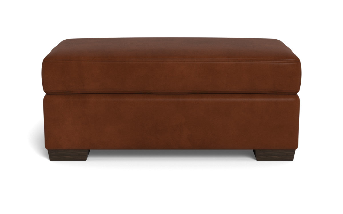 Mesa Leather Ottoman - Ever-Last Leverage