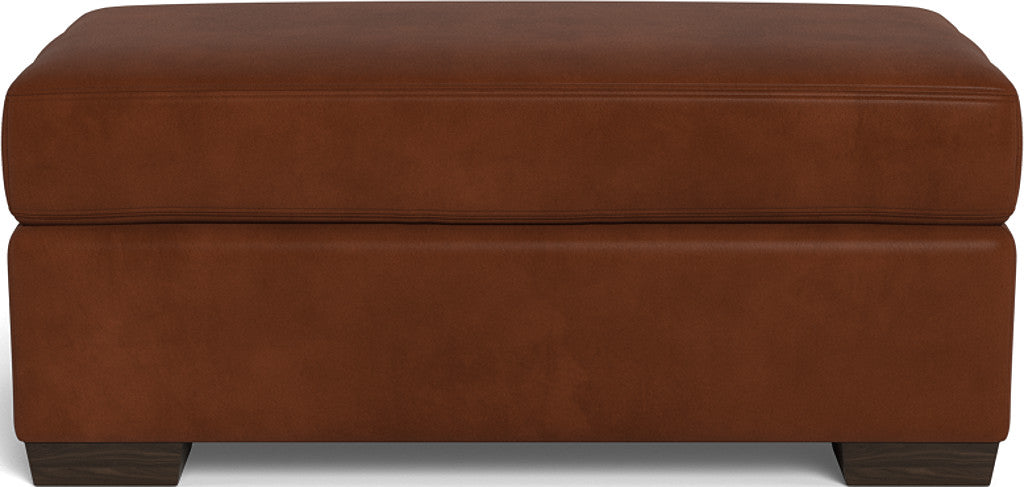 Mesa Leather Ottoman - Ever-Last Leverage
