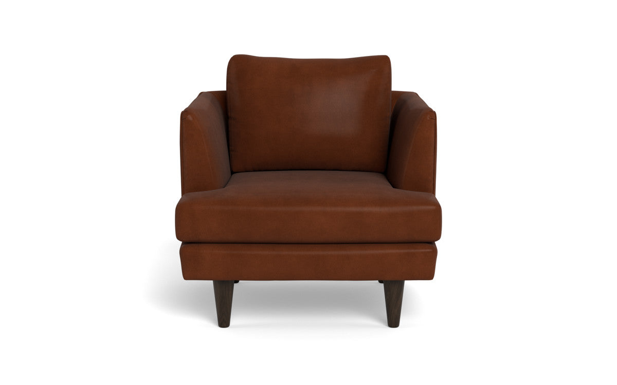 Rainey 35" Leather Arm Chair - Ever-Last Leverage