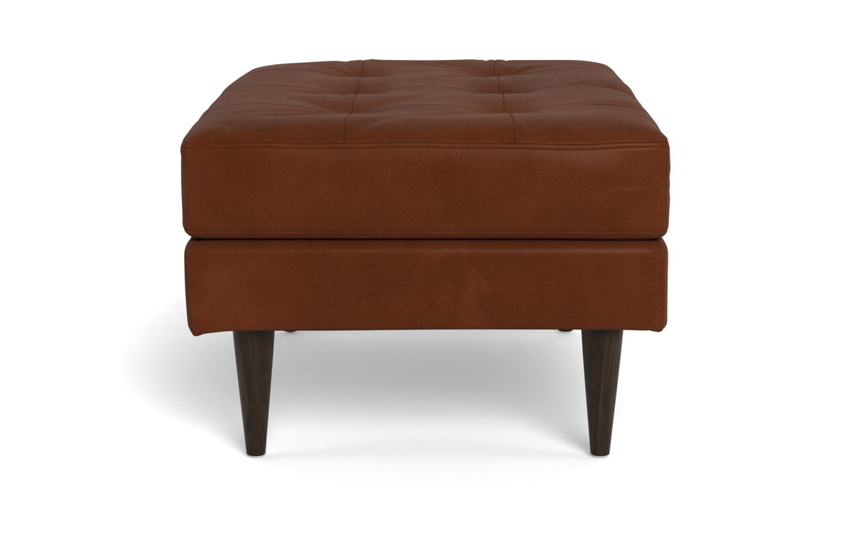Wallace Leather Ottoman - Ever-Last Leverage