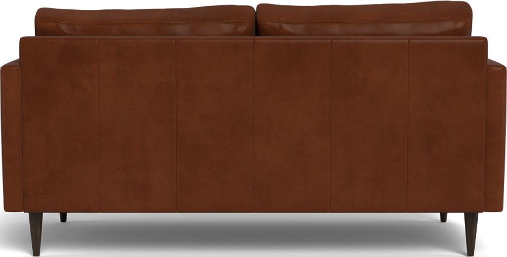 Wallace 69" Leather Untufted Loveseat - Ever-Last Leverage