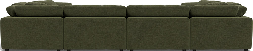 Fluffy 178" 4 Corner U Sectional - Dream Pool