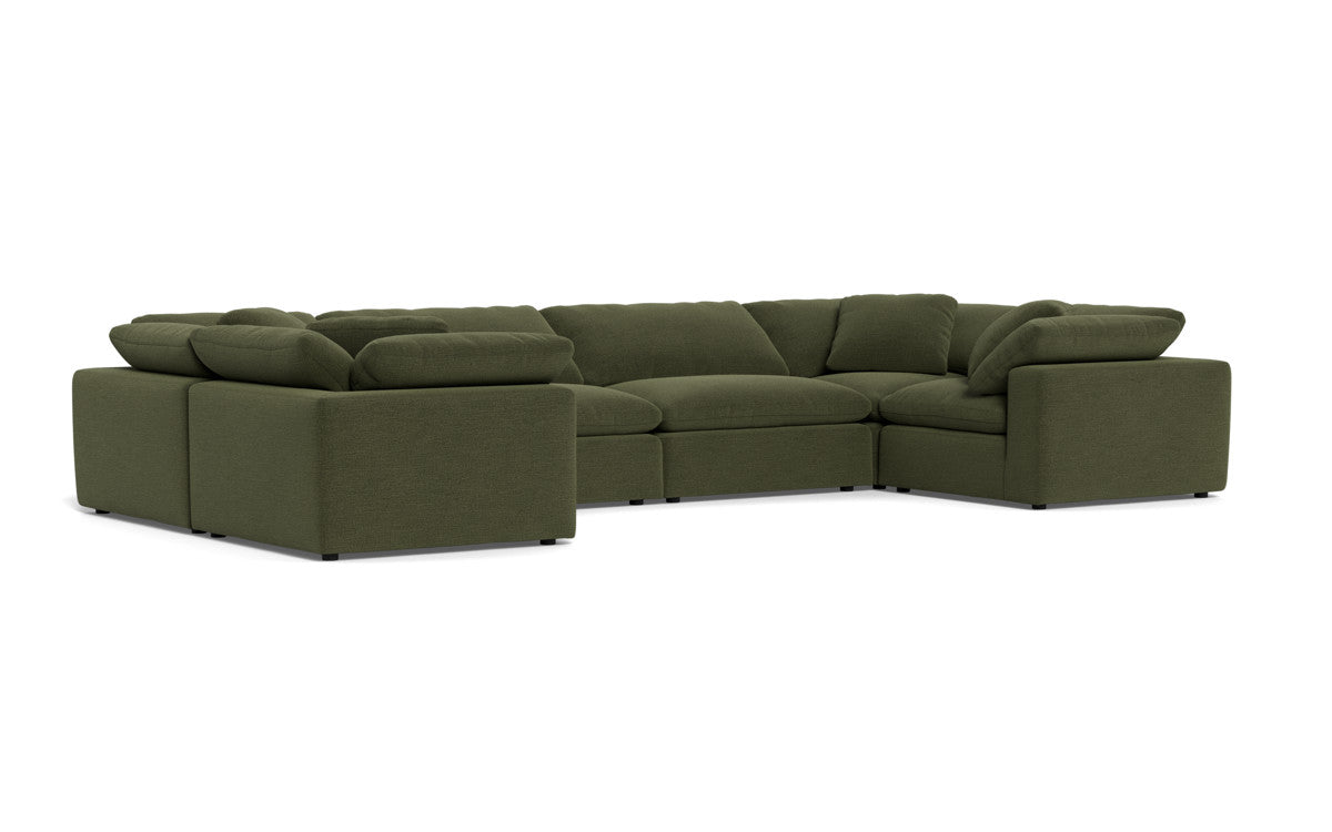 Fluffy 178" 4 Corner U Sectional - Dream Pool