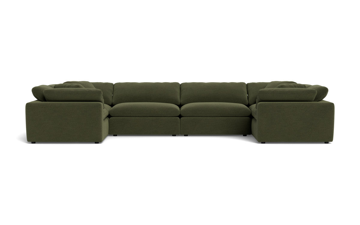 Fluffy 178" 4 Corner U Sectional - Dream Pool
