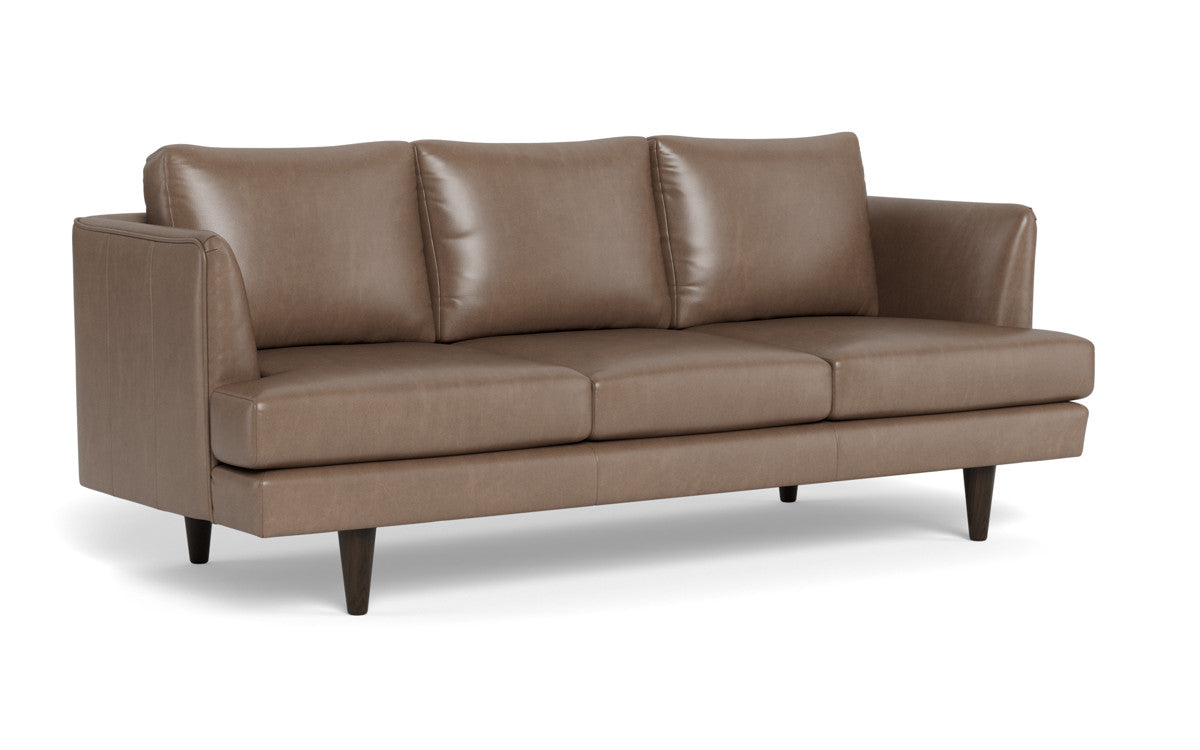 Rainey 83" Leather Sofa - Hudson Ash