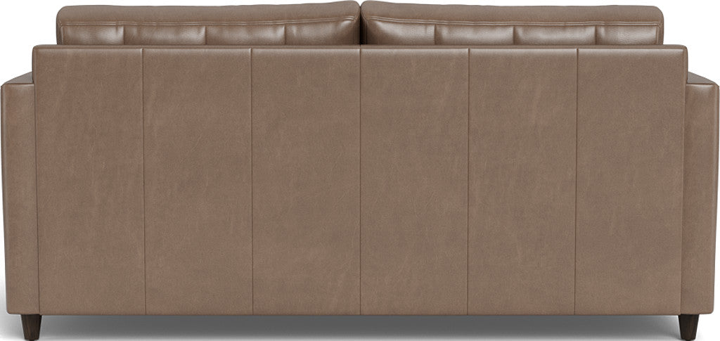 Wallace 74" Leather Queen Sleeper Sofa - Hudson Ash