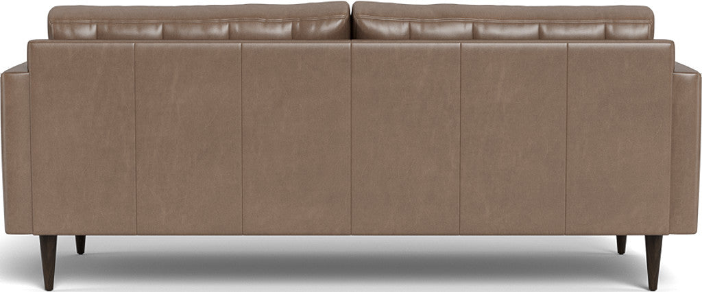 Wallace 85" Leather Sofa - Hudson Ash
