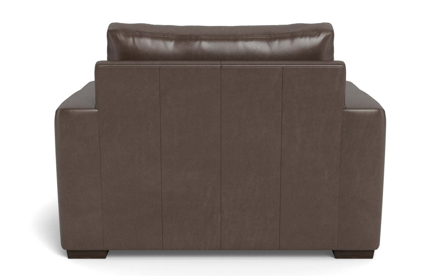 Mesa 52" Leather Arm Chair - Hudson Iron