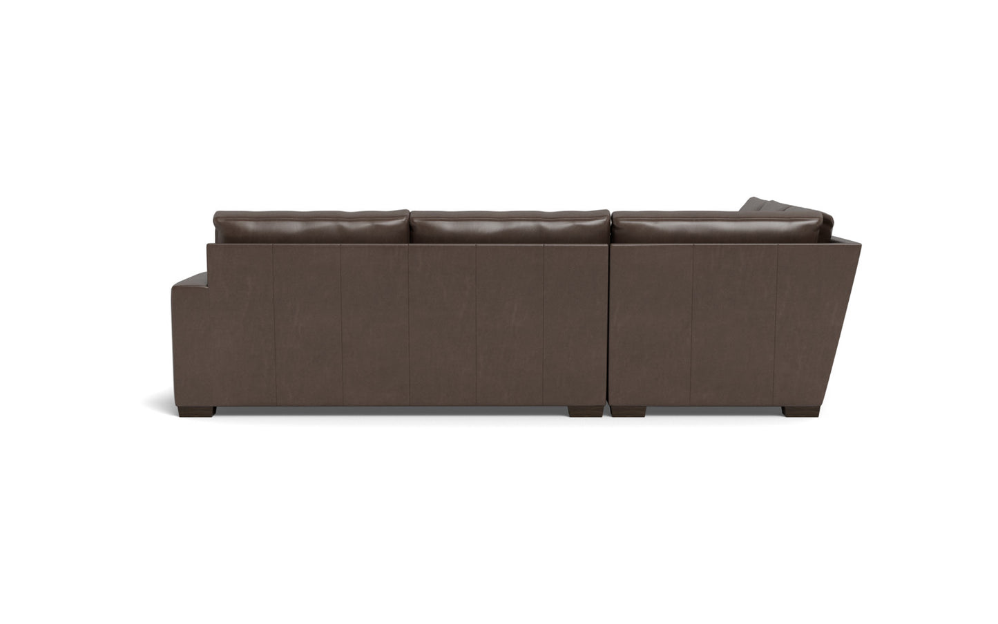 Mesa 121" Leather Corner Sectional - Hudson Iron