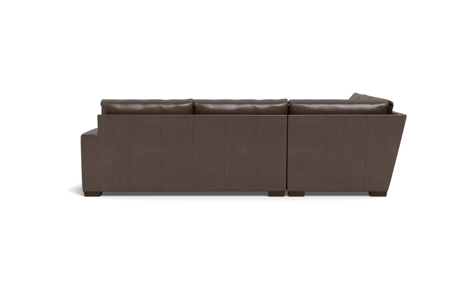 Mesa 121" Leather Corner Sectional - Hudson Iron