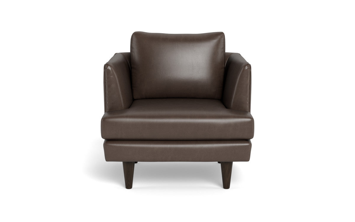 Rainey 35" Leather Arm Chair - Hudson Iron