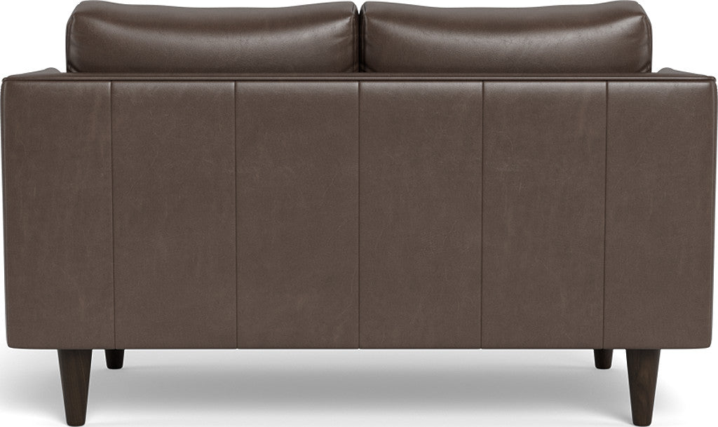Rainey 59" Leather Loveseat - Hudson Iron