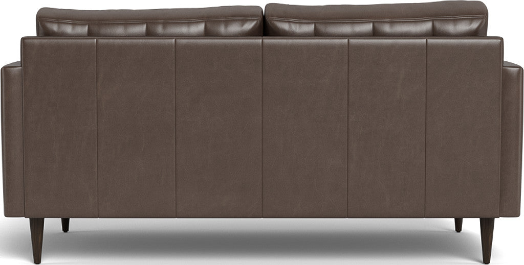Wallace 69" Leather Loveseat - Hudson Iron