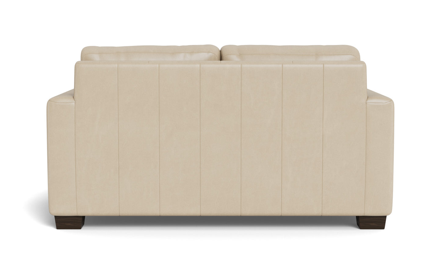 Track 62" Leather Twin Sleeper - Hudson Ivory