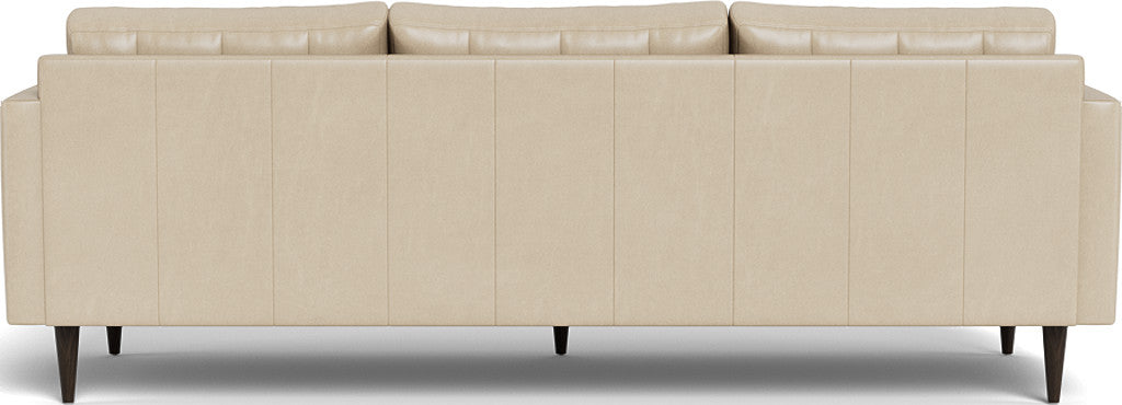 Wallace 98" Leather Estate Sofa - Hudson Ivory