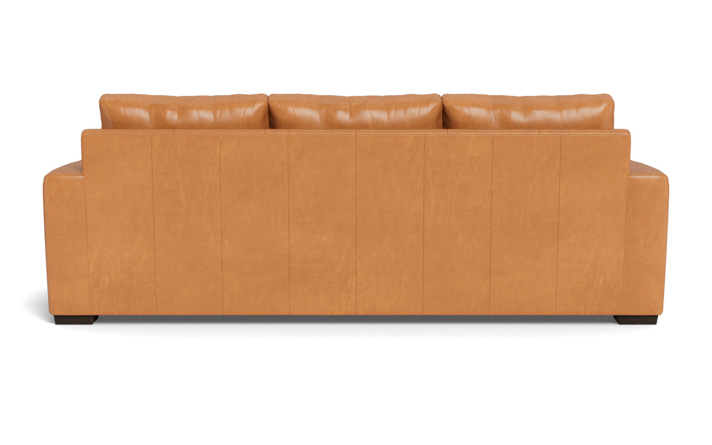 Mesa 101" Leather Estate Sofa - Hudson Lager