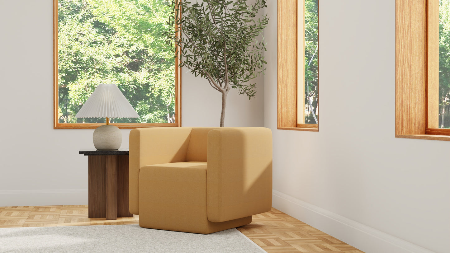 Kate Square Swivel Chair