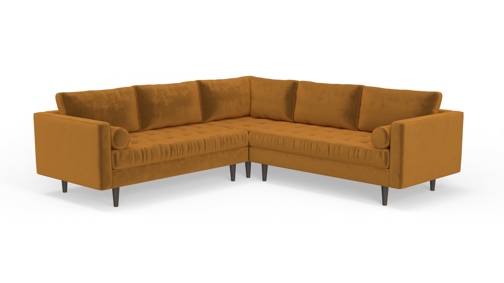 Ladybird 103" Corner Sectional - Nepal Pebble
