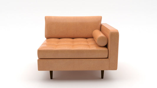 Ladybird Leather Raf Chair - Hudson Lager