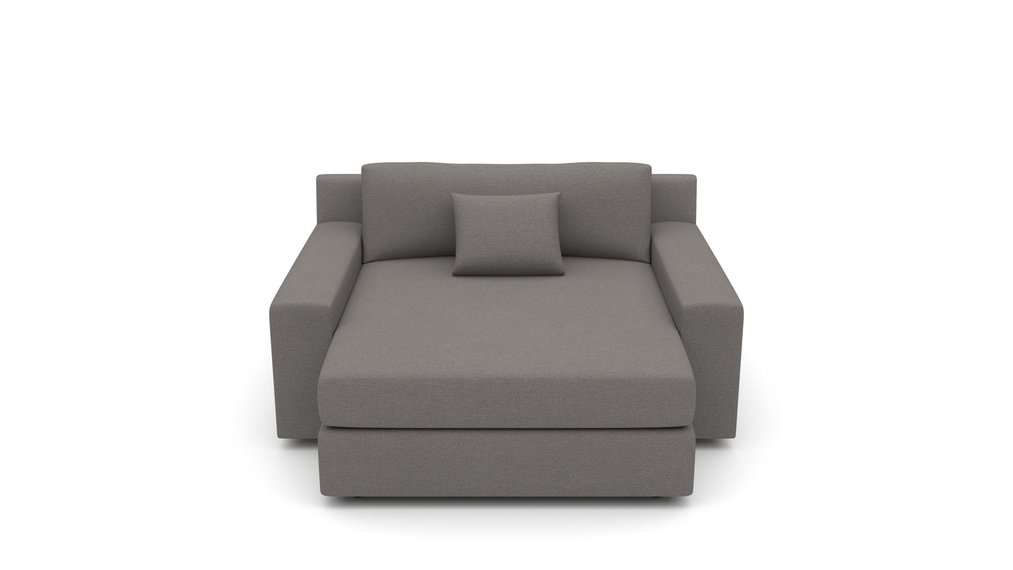 Lago Vista 70" Free Standing Chaise - Peyton Slate