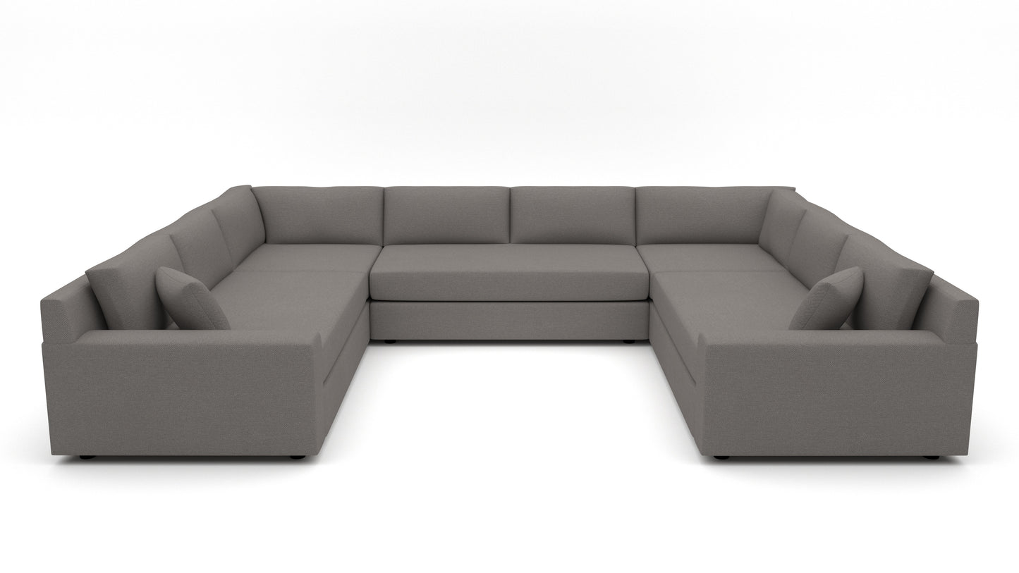 Lago Vista 172" Large U Sectional - Peyton Slate