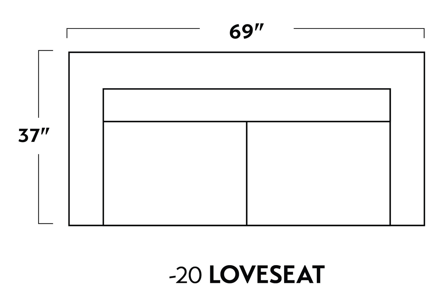 Lamar 69" Loveseat - Peyton Slate