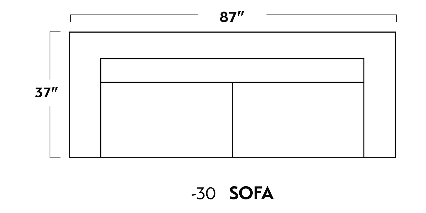 Lamar 87" Sofa -