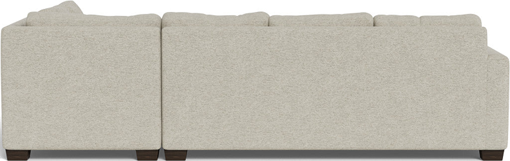Track 121" Right Chaise Sectional - Merit Dove