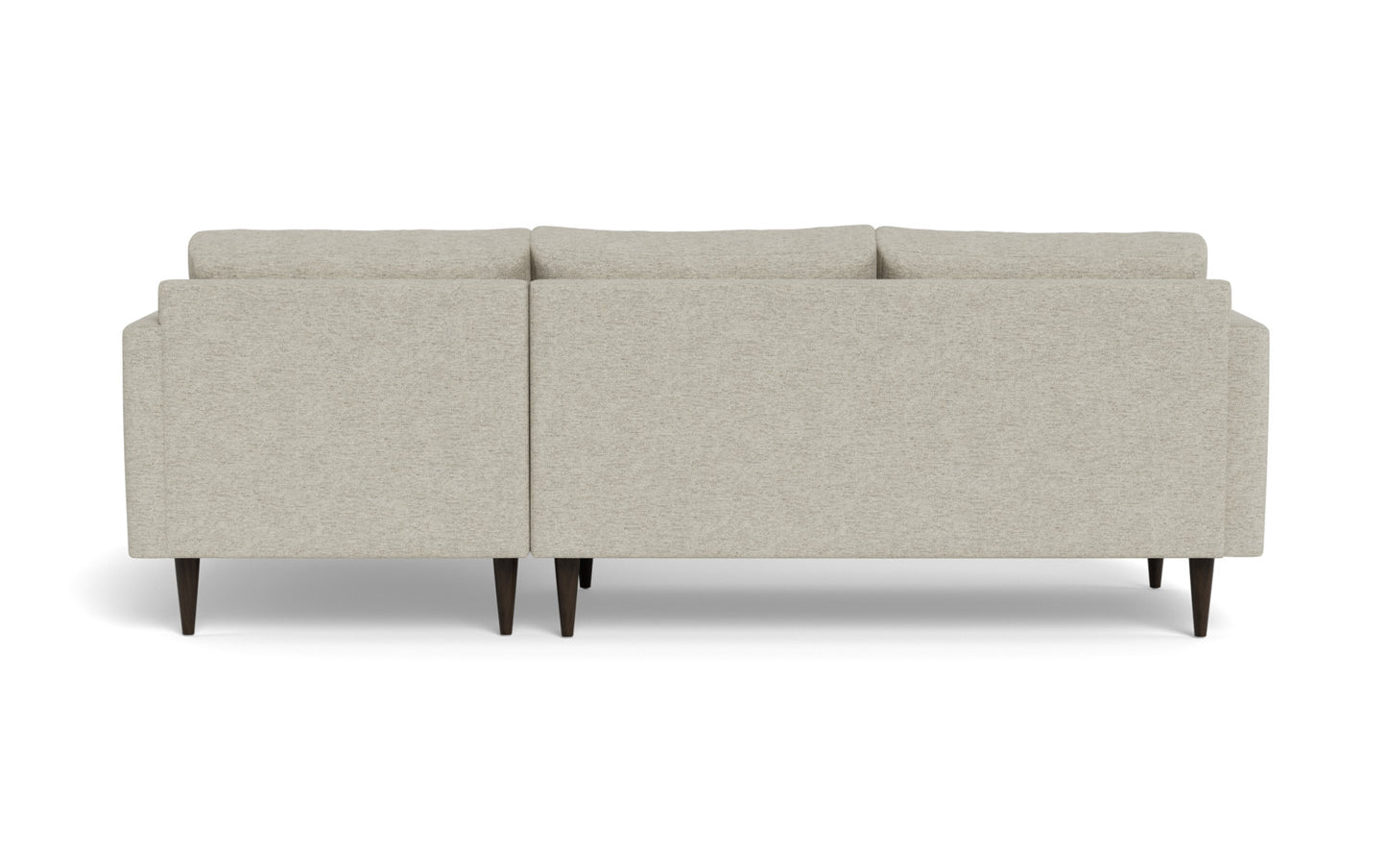 Wallace 98" Untufted Right Chaise Sectional - Merit Dove