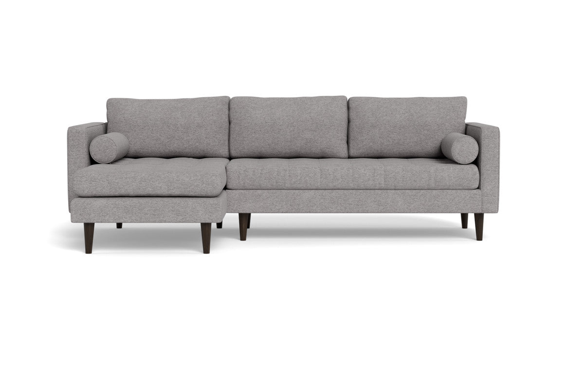 Ladybird 102" Left Chaise Sectional - Merit Graystone
