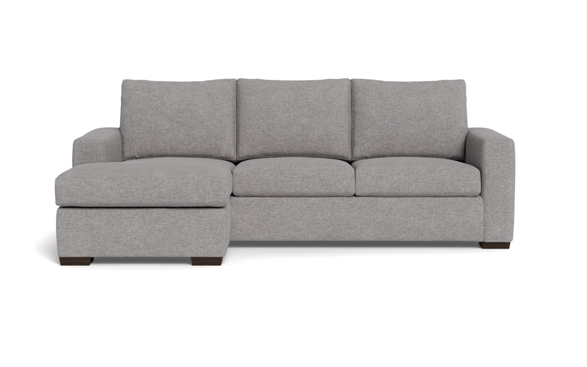 Mesa 101" Reversible Sofa Chaise - Merit Graystone