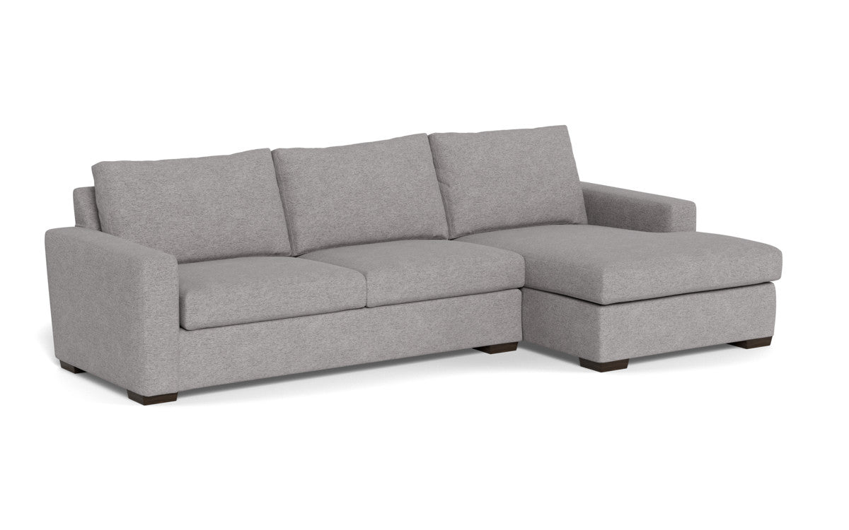 Mesa 123" Right Chaise Sectional - Merit Graystone