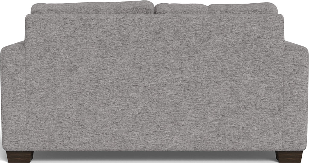 Track 62" Loveseat - Merit Graystone