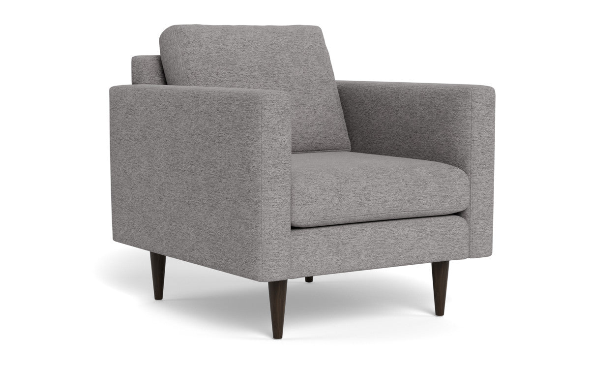 Wallace 34" Untufted Arm Chair - Merit Graystone