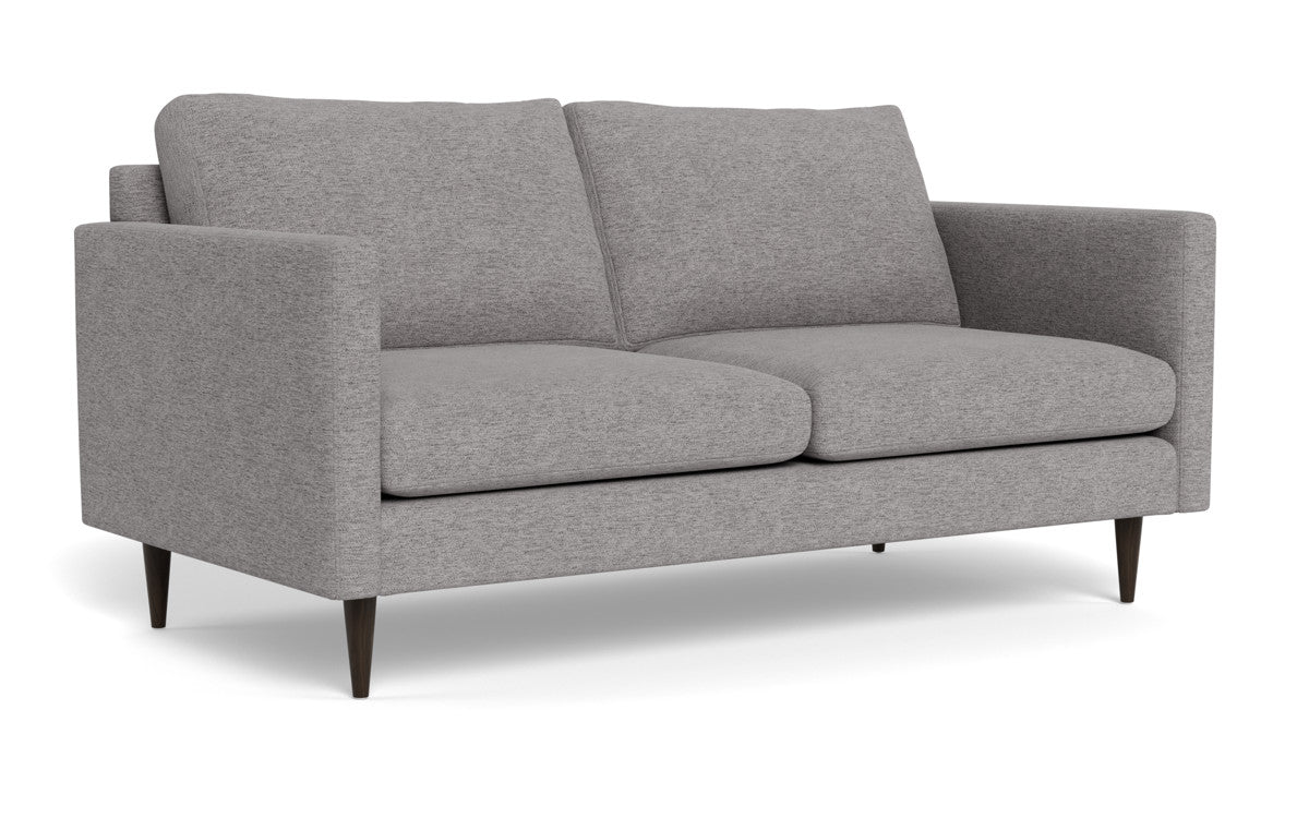Wallace 69" Untufted Loveseat - Elliot Teal