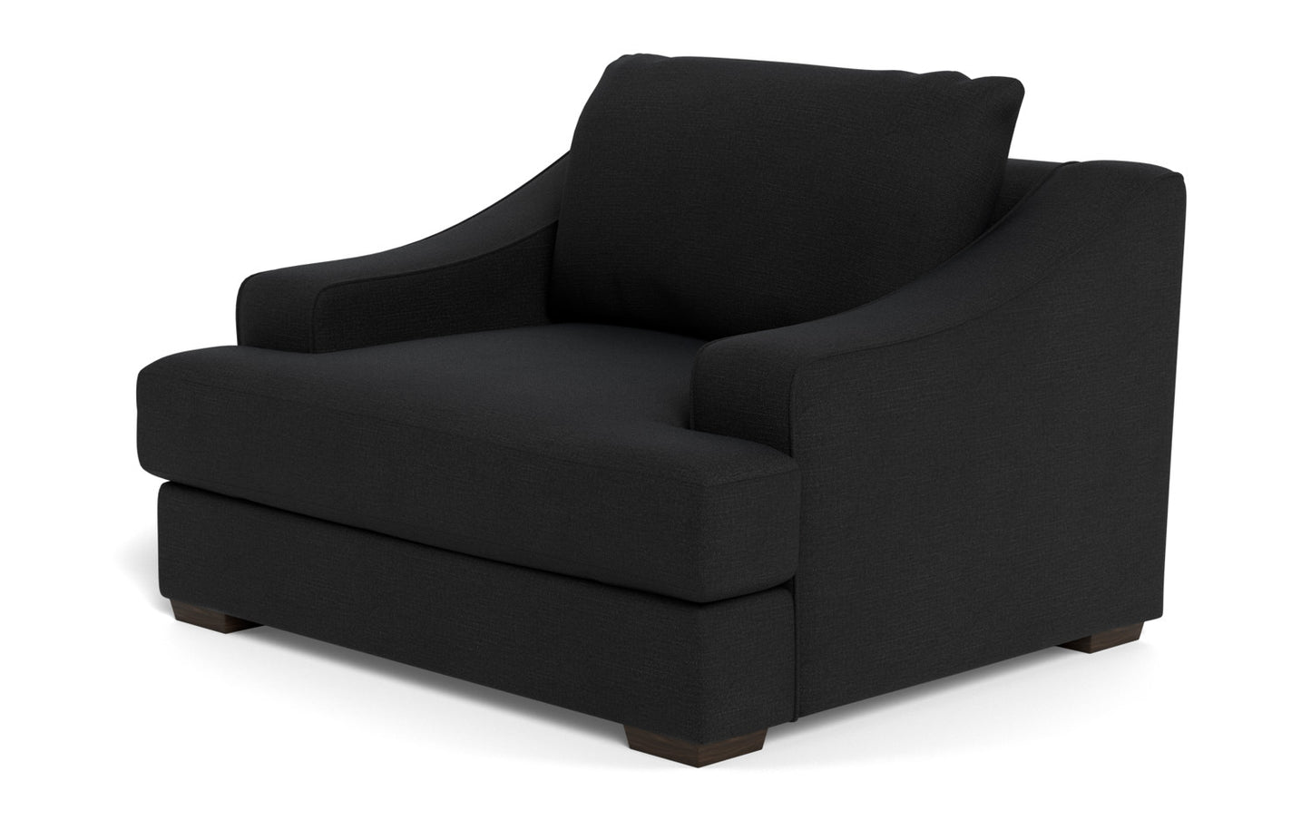 Austonian 56" Arm Chair - Merit Onyx