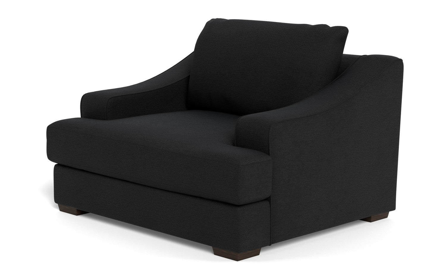 Austonian 56" Arm Chair - Merit Onyx