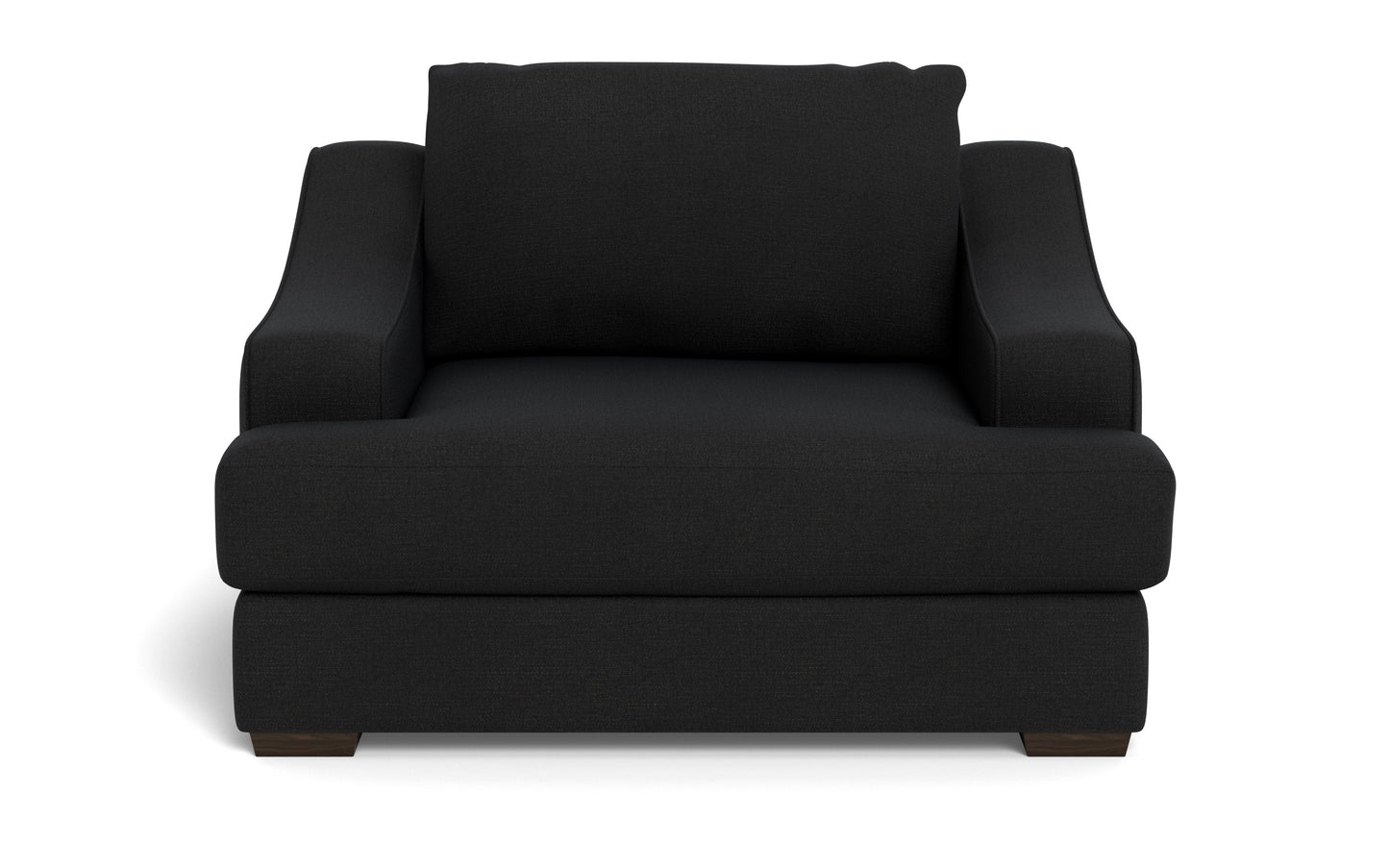 Austonian 56" Arm Chair - Merit Onyx