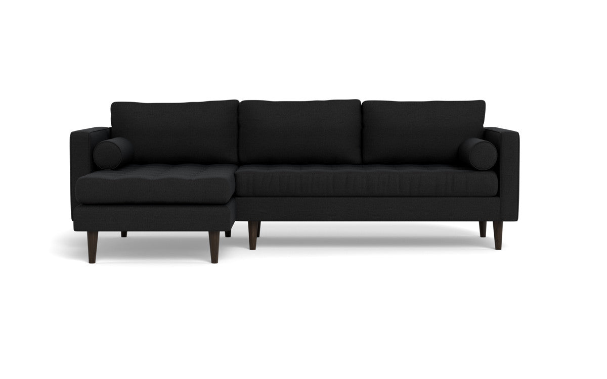 Ladybird 102" Left Chaise Sectional - Merit Onyx