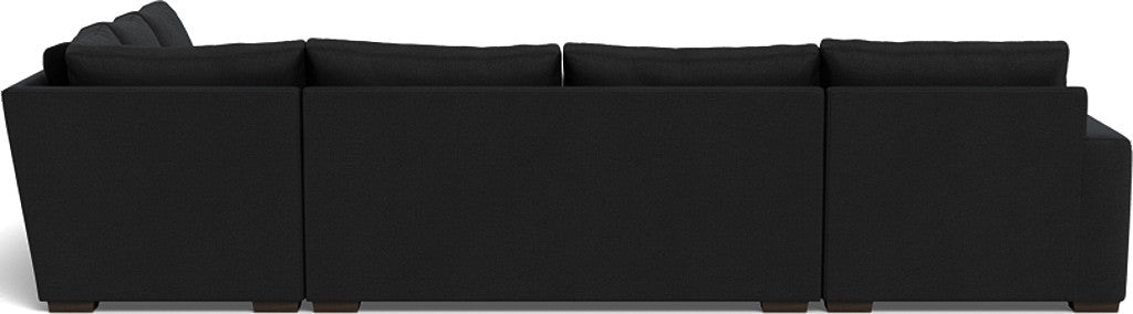 Mesa 156" Corner Sectionals w. Left Chaise - Merit Onyx