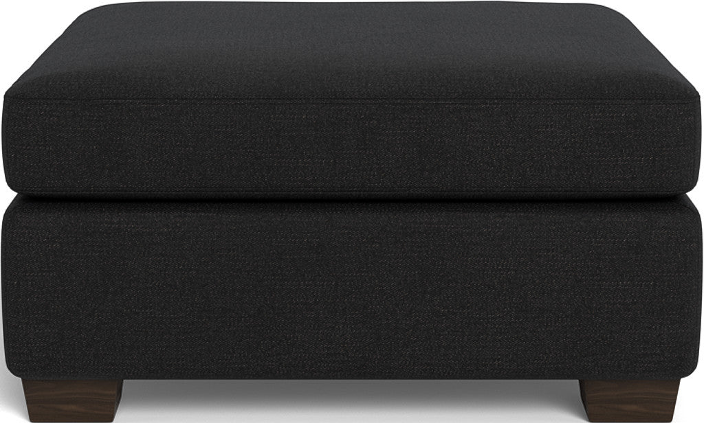 Mesa Storage Cocktail Ottoman - Merit Onyx