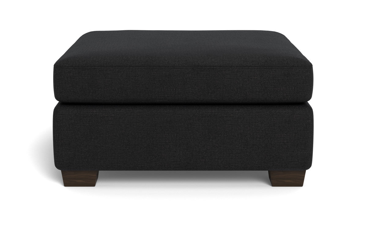 Mesa Storage Cocktail Ottoman - Merit Onyx