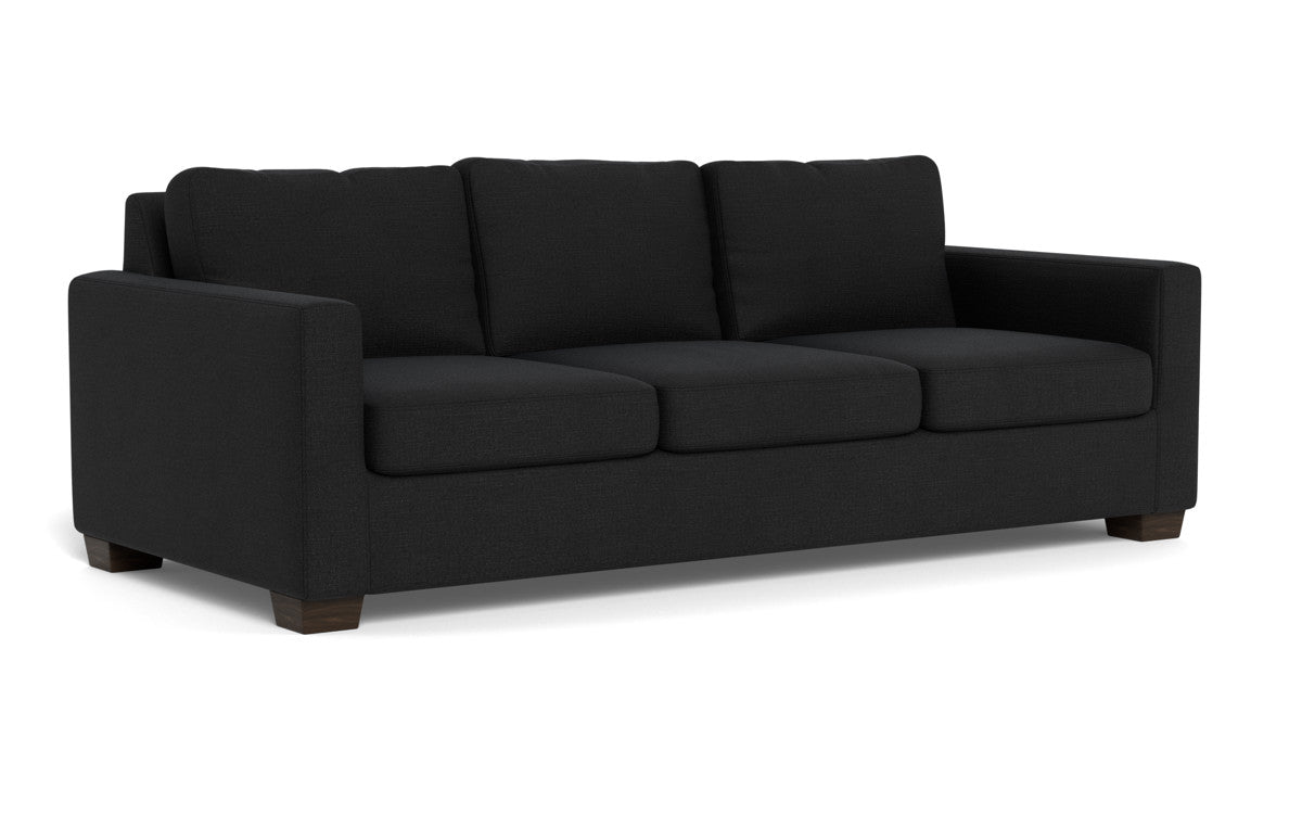 Track 87" Queen Sleeper Sofa - Merit Onyx
