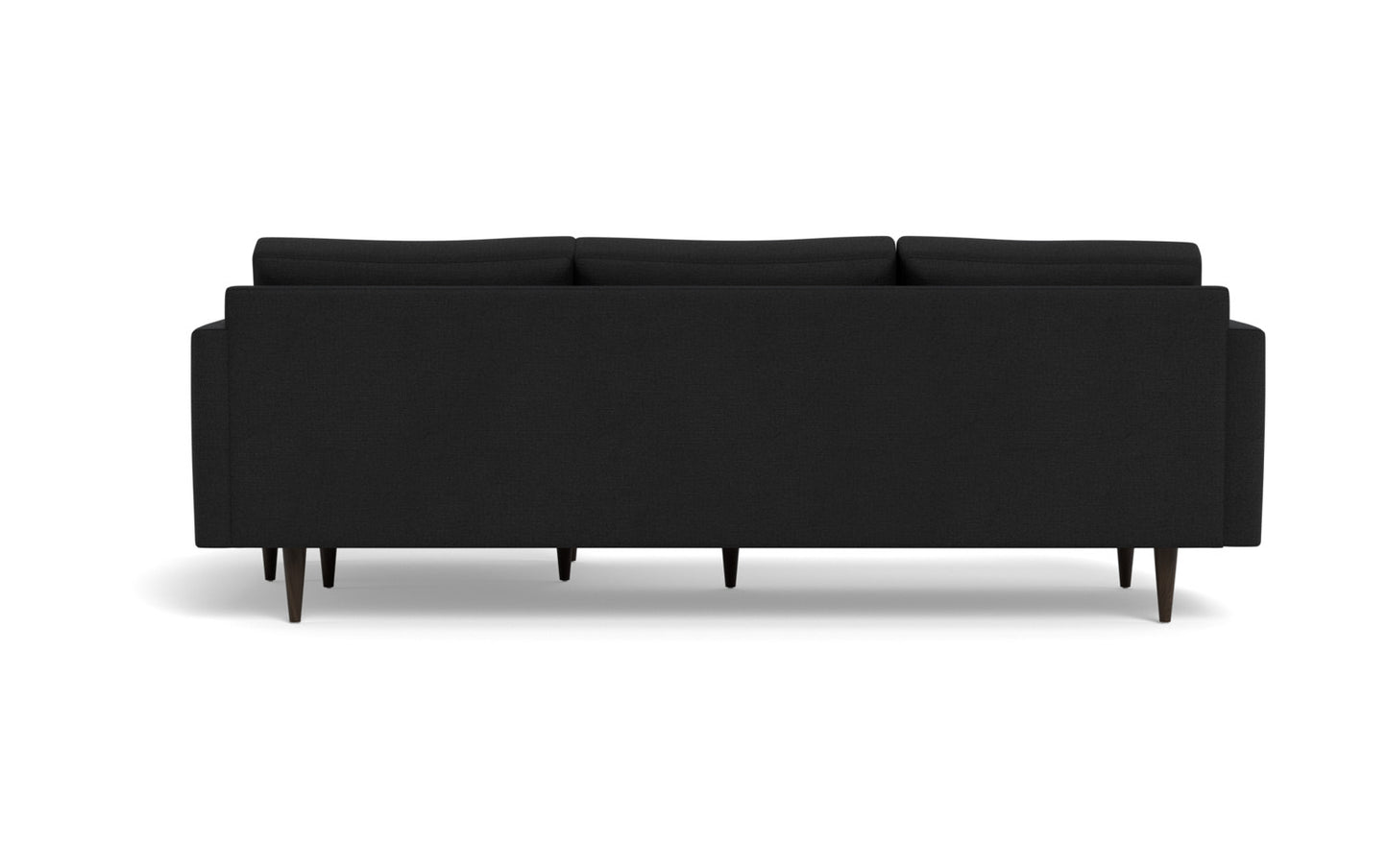 Wallace 98" Untufted Reversible Chaise Sofa - Merit Graystone