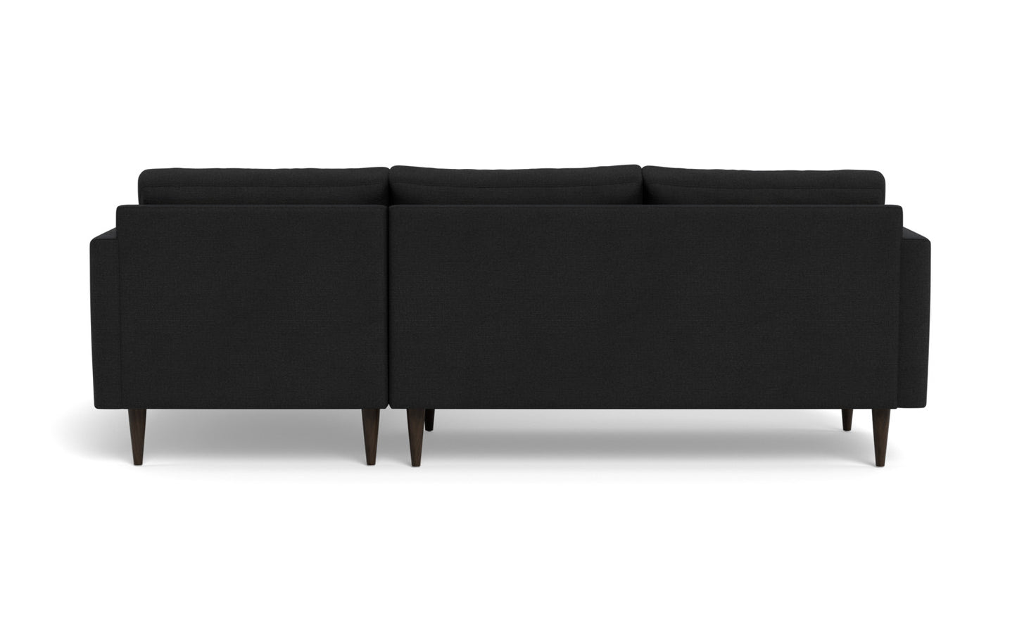 Wallace 98" Untufted Right Chaise Sectional - Merit Graystone