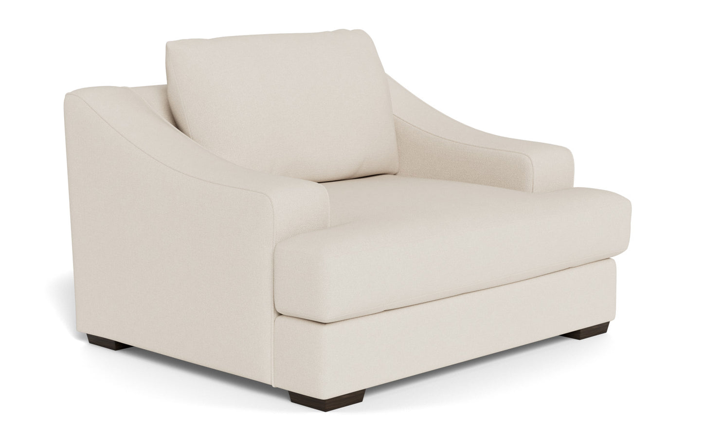 Austonian 56" Arm Chair - Merit Snow