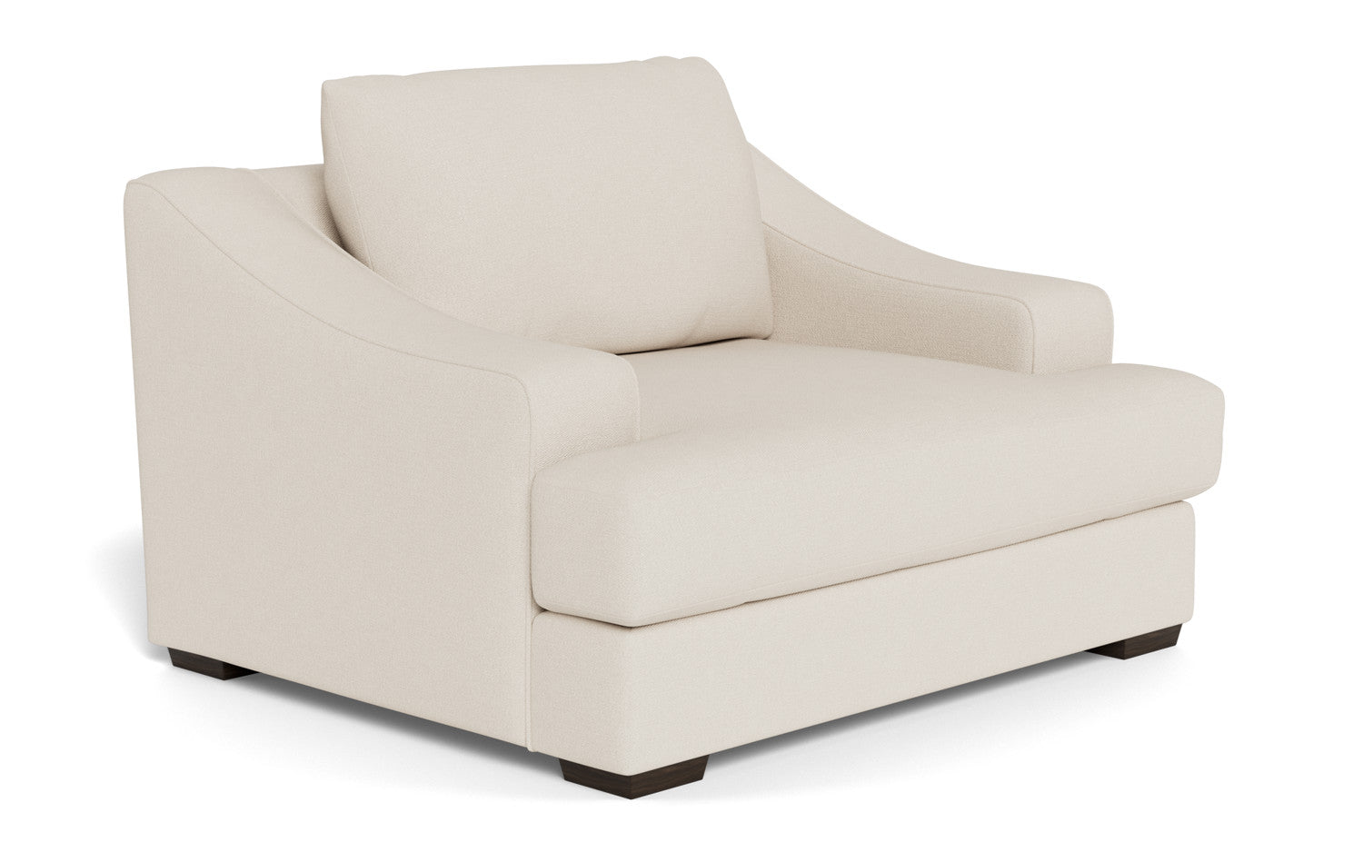 Austonian 56" Arm Chair - Merit Snow