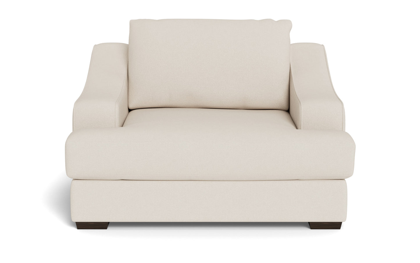 Austonian 56" Arm Chair - Merit Snow